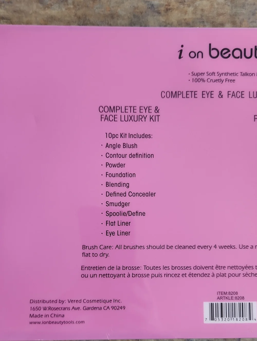 10 Piece Complete Eye & Face Luxury Kit